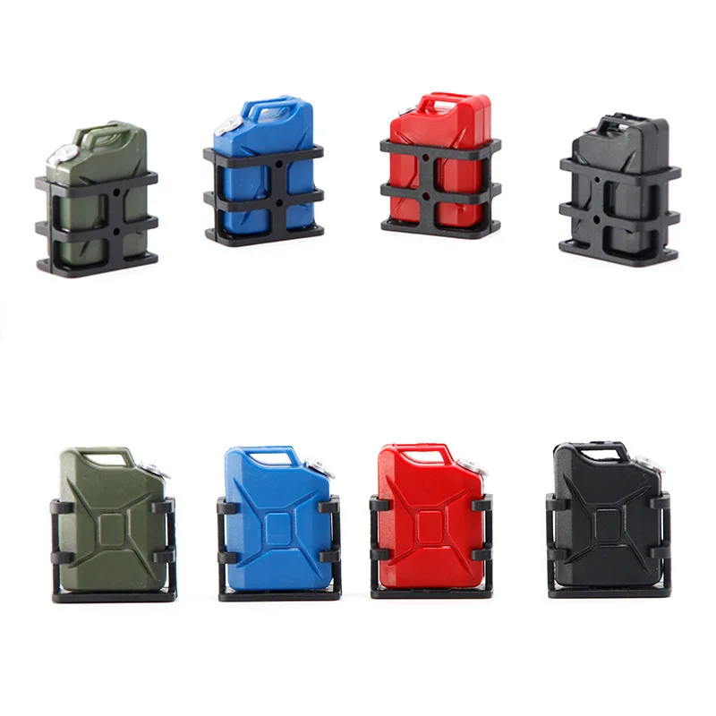 1:10 RC Crawler Car Accessories: Decorative Miniature Fuel Tank Model for SCX10 CC01 RC4WD TF2 Decorative Accessories Fuel Tank