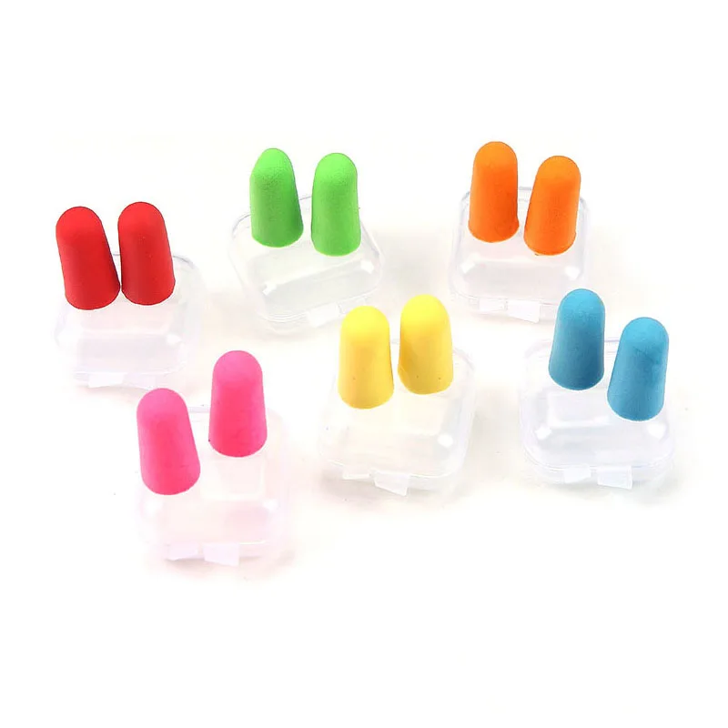 Comfortable Earplugs Antinoise Ear Plugs Sleep Noise Reduction Ear Protector for Sleep Soft Foam Earplugs Anti-Noise