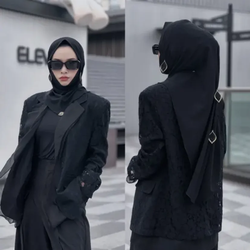 Fashion New Design Dubai Women Holiday Instant Moslem Hijab