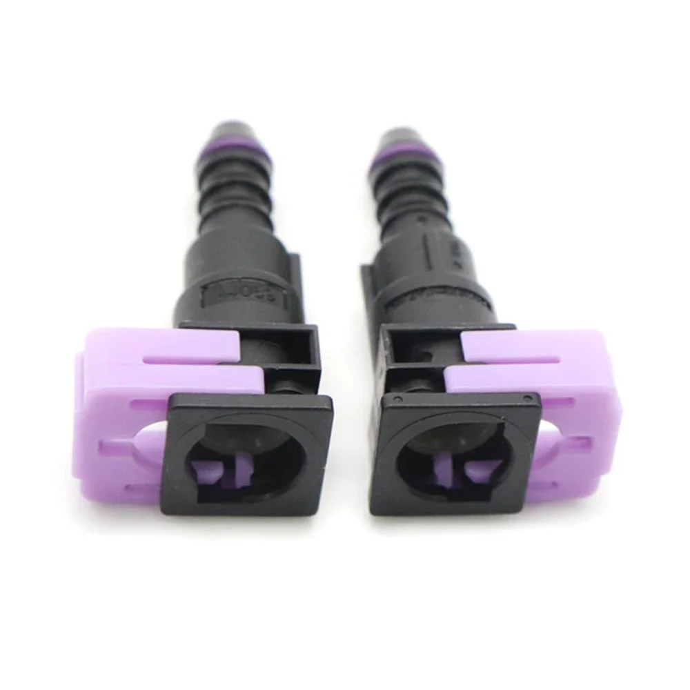 2pcs/lot  CAR High Quality Fuel Pipe Female Connector Auto Fuel Line Quick Connector for 7.89mm ID6 8x6 180 Degree 5/16