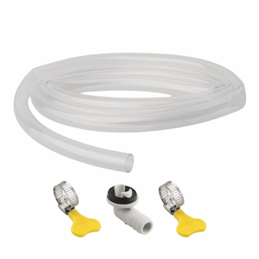 Portable Air Conditioner Drain Hose Split Casement Drainage Set Drain Kit With Connector Durable Condensate Water Tube