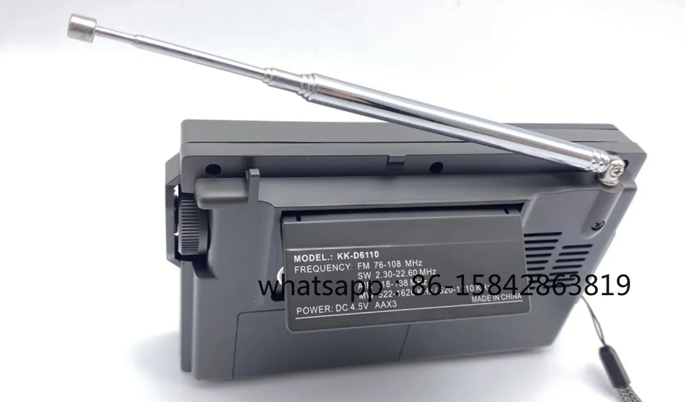 Export To Europe and America Version of Radio, Portable Full Band Radio FMSW Aviation Band High Sensitivity FM