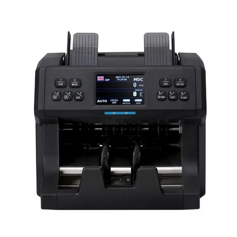 US Dollar Myanmar Total Banknote Counting Machine Hong Kong Dollar Ringgit Multinational Currency Bank Special Foreign Currency