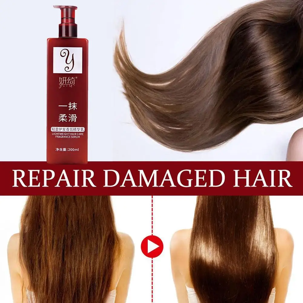 200 مللي من ماجيك تنعيم الشعر مكيف الشعر علاج مكيف الشعر مكافحة التجعد للنساء الجافة التالفة العناية بالشعر R5J0