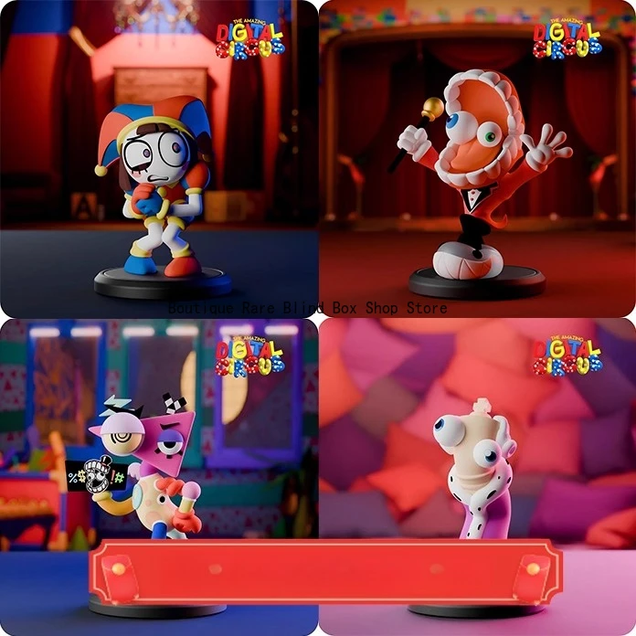 

Аутентичные плюшевые фигурки удивительного цифрового цирка в наличии — Коллекционные куклы и периферийные устройства серии Pomni & Caine, GLITCH