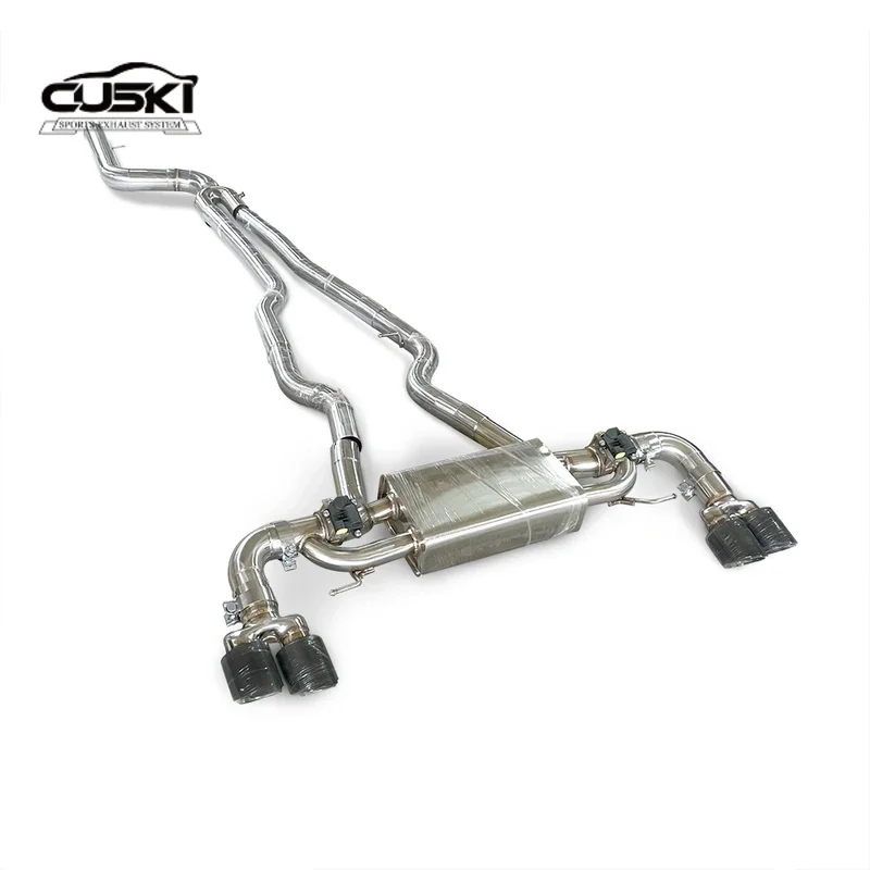 High Performance racing muffler exhaust cat back  for  BMW M340i/M340 G20 3.0T 2019-2023 Stainless Steel Exhaust auto parts