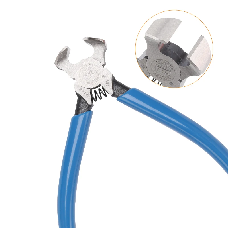 TSUNODA End Cutting Pliers Pincers Top Cutting Pliers for Craft Works Such As Sewing, Leather Crafting and So on Made in Japan
