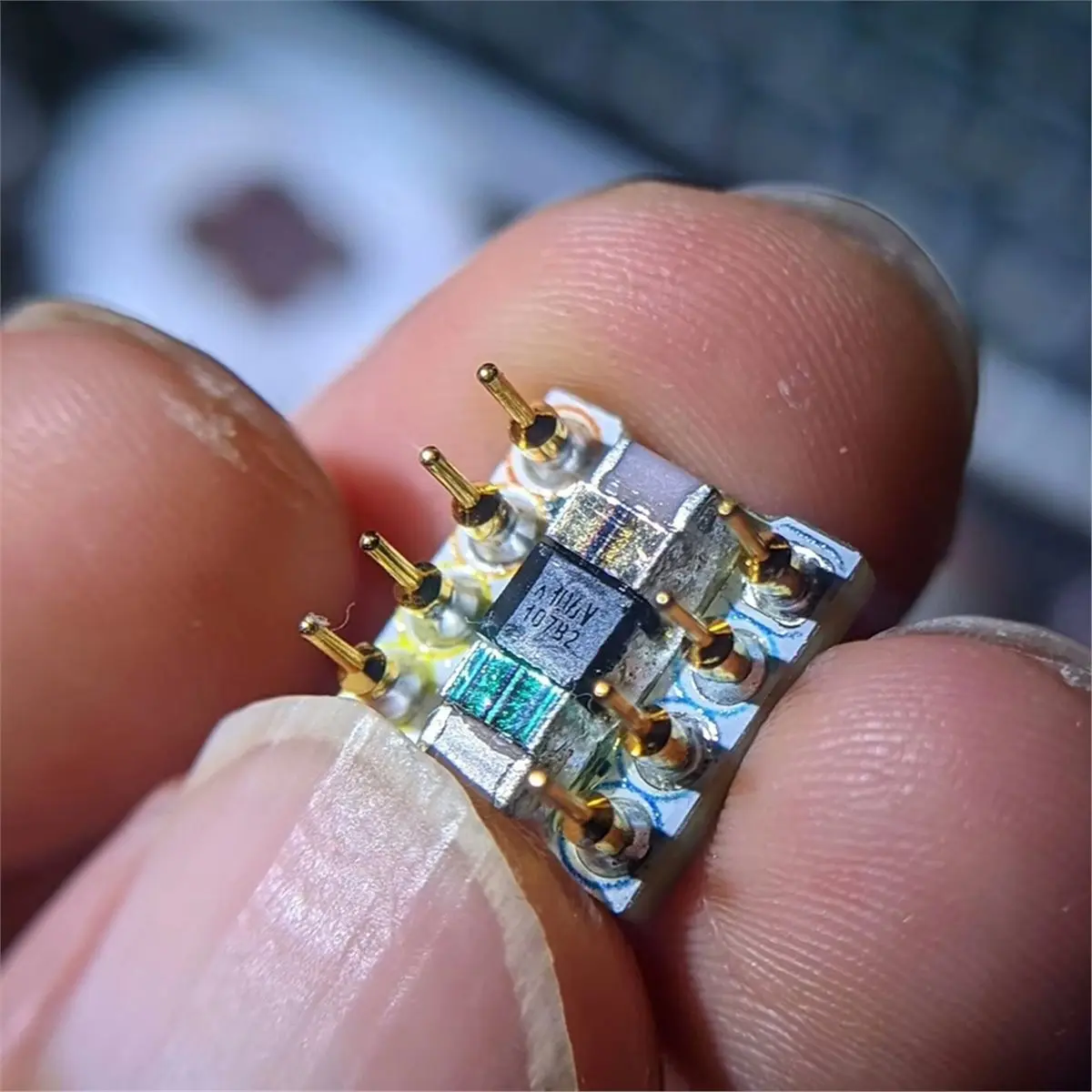 2026 New New Hifi Computing Base Operational Amplifier Upgrade Base Decoupling Operational Amplifier Base Wealthy Gold
