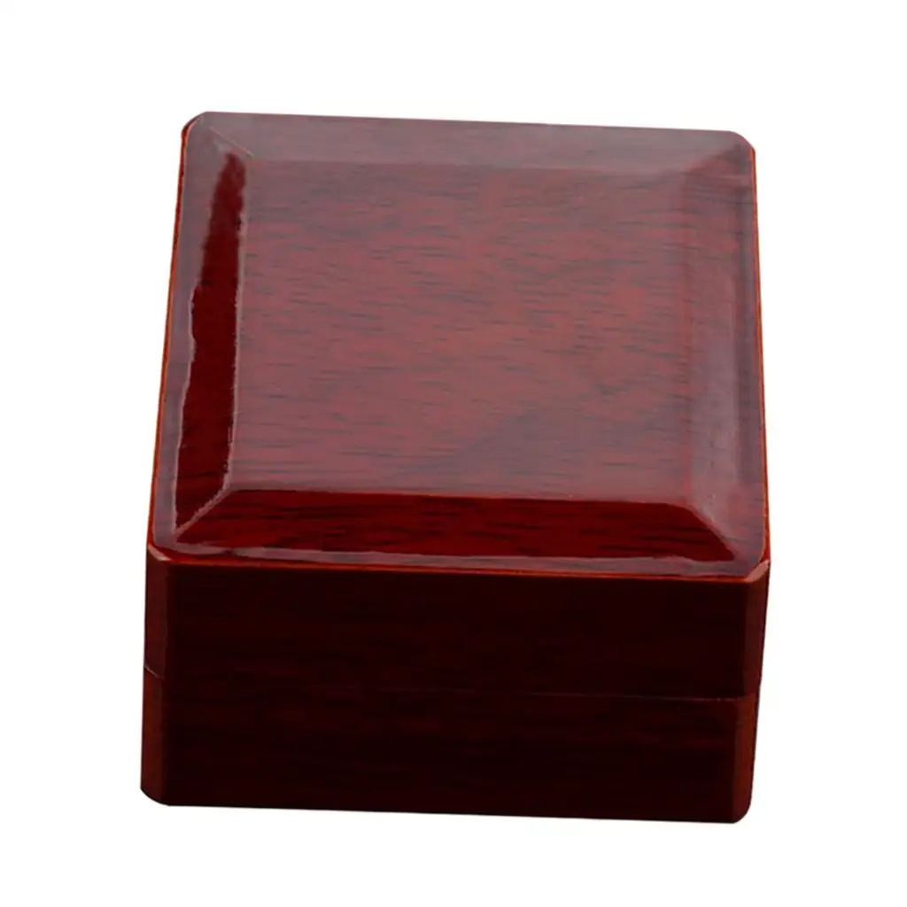 

Elegant Painted Wooden Finger Jewelry Display Storage Case Gifts