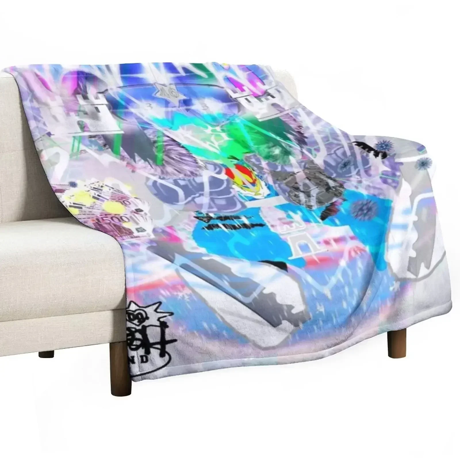 

ICEDANCER Bladee Throw Blanket Weighted Moving Thin christmas gifts Blankets