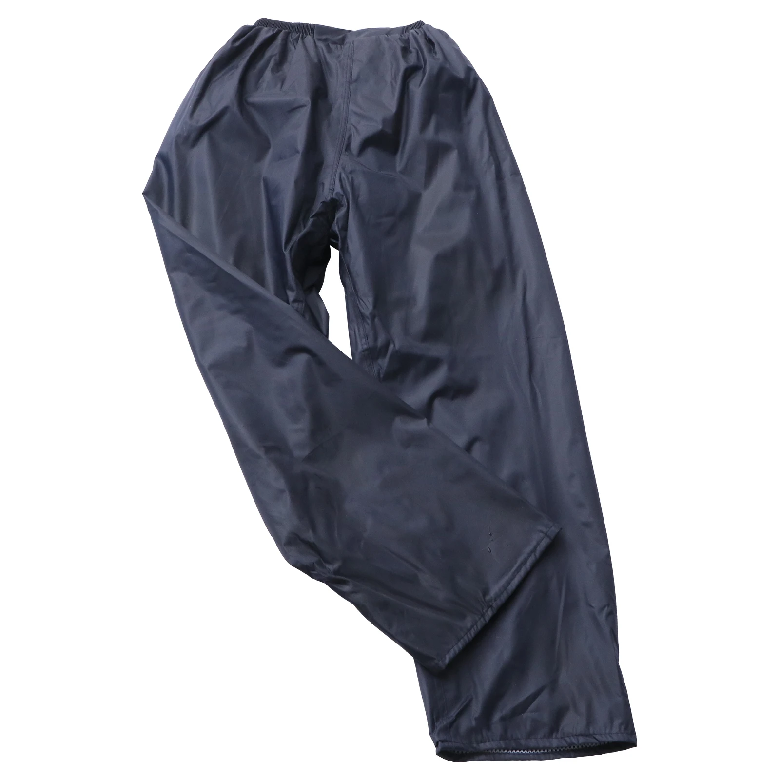XXL Dark Blue Rain Pants Double Layer Waterproof Breathable Oxford Cloth for Fishing Hiking Camping Biking Hunting
