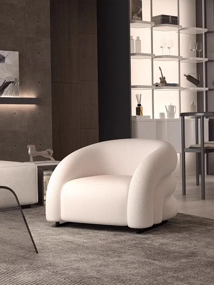 

Легкий роскошный ленивый диван-кресло для гостиной, маленькая квартира, креативное кресло для отдыха, прием, балкон, спальня, одиночный диван, Интернет