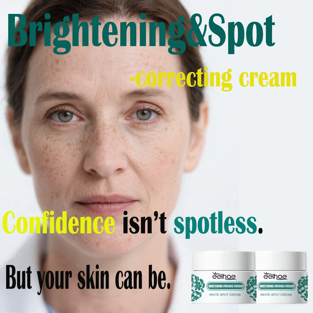 

Whitening Freckle Cream Reduce Dark Spots Brighten Dull Skin Prevent Discoloration