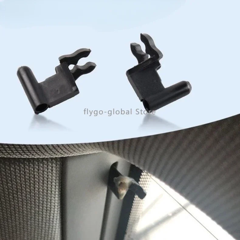 

a pair Suitable for Audi A6L C7 rear windshield sunshade cable bracket sliding buckle hook rear curtain repair kit