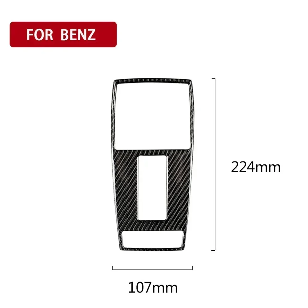 Carbon Fiber Car Reading Light Decorative Frame Sticker For Mercedes-Benz C Class W204 W212 Auto Interior Accessories