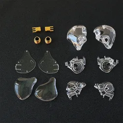 1 Pair DIY Earphone Shell Earbuds Housing 9.2mm 10MM Dynamic HiFi transparent Balanced Armature earphone shell case
