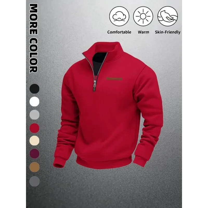 

Half Zip Pullover Hoodie Women's Sweatshirt Zipper Design Comfortable Fit Spring Fashion Animal Pattern Available for Men Too
