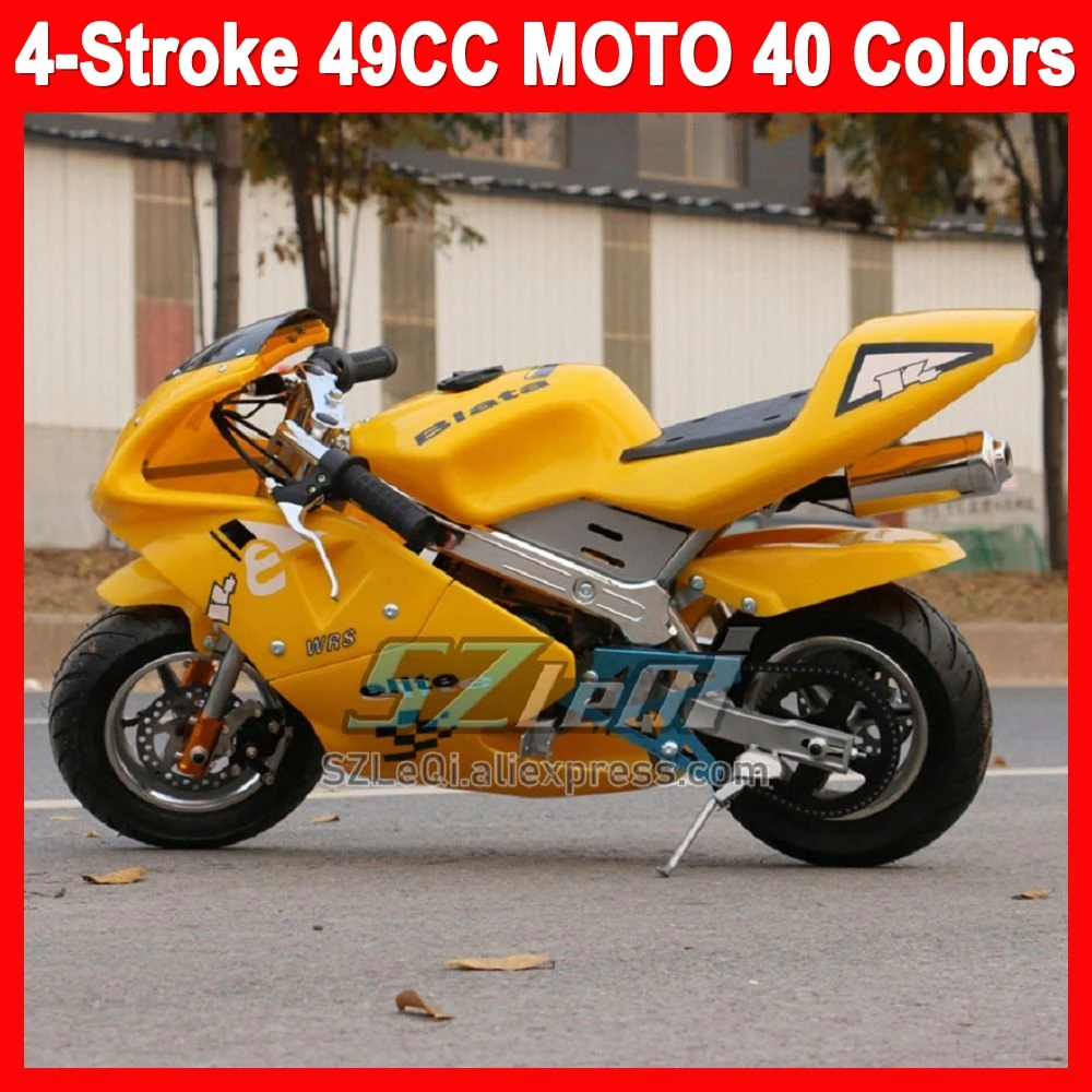 2023 49CC 50CC 4Stroke Gasoline Motorcycle Racing Dirt MOTO Bike For New Year Birthday Holiday Festival Party Gifts Motorbike