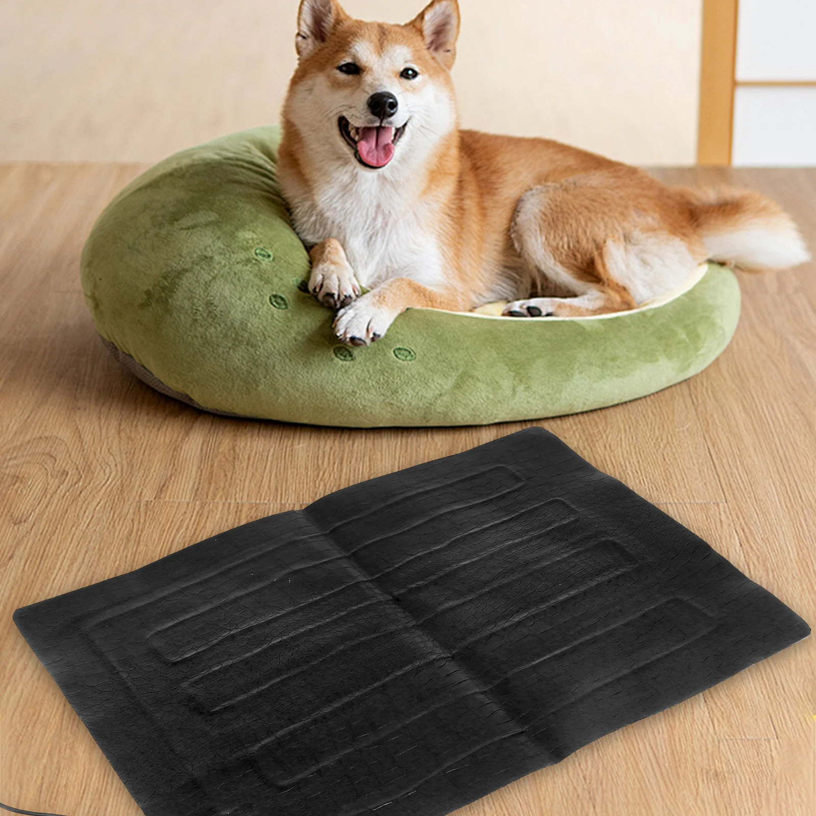 

USB Carbon Fiber Heating Pad 3 Level Switch Adjustable Temperature Portable Waterproof Pet Heating Mat for Cats Dogs Reptiles