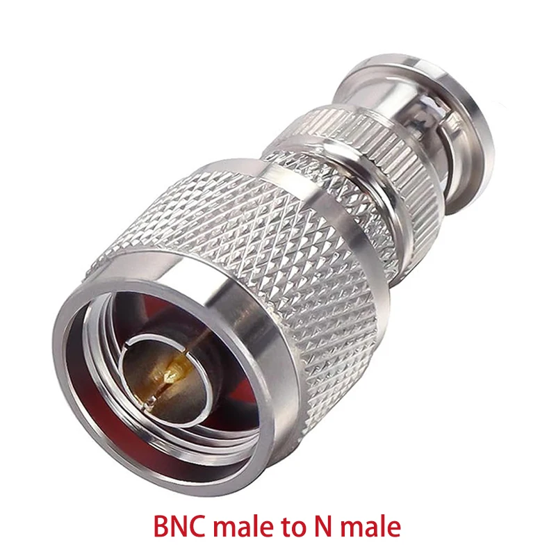 N Typ zu bnc Stecker Buchse Adapter q9 bnc zu n Buchse Stecker gerade Koaxial HF Kupferst ecker – Detail 5