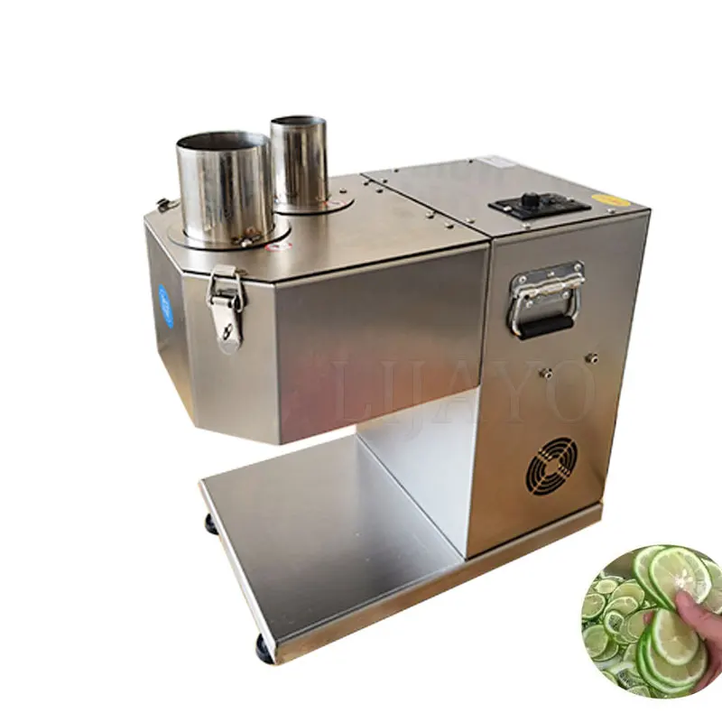 Automatic Industrial Fruit And Vegetable Chips Slicer Machine Auto Commercial Yam Oblique Tablets Cutter