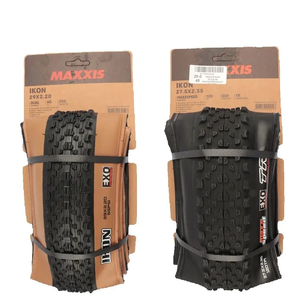 AliExpress maxxis（运动及娱乐） MAXXIS IKON Bicycle E-BIKE Folding Anti Puncture Original Tubeless Tire  For MTB 26x2.2/2.35 27.5x2.2/2.35 29x2/2.2/2.35/2.6