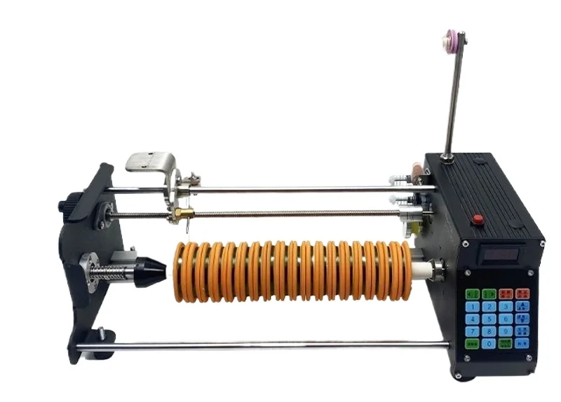 Automatic fishing line binding main line numerical control meter wire arranging machine cotton wire coil