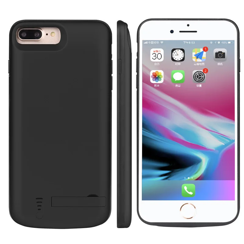 For IPhone 6/7/8/X All Phone Case with Back Clip Battery for IPhone 8 Plus Charging
