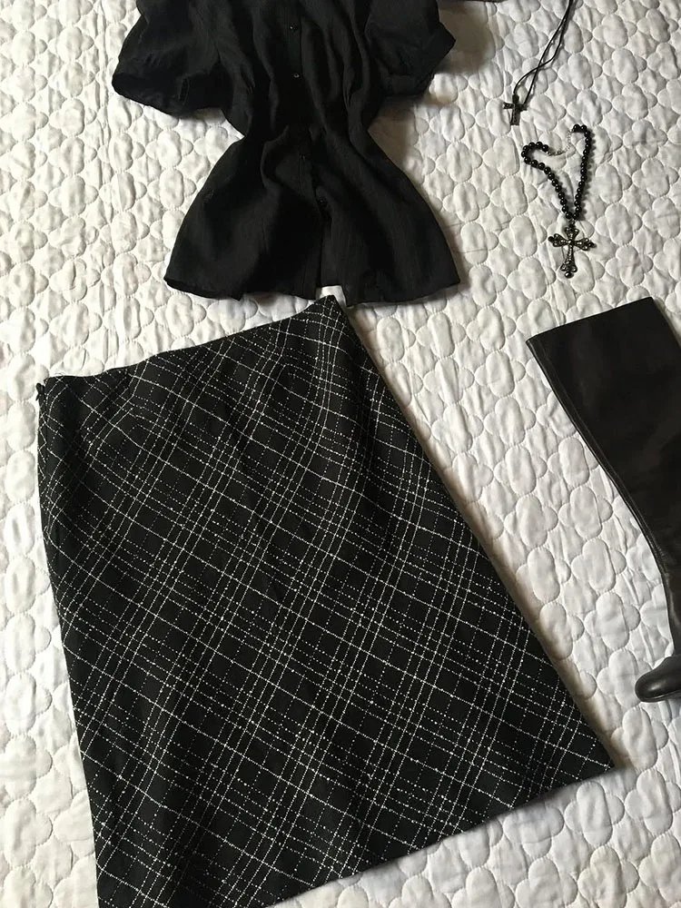 Originele Retro Bla irt Top Slim Fit Koreaanse Sle Pendelen Design Zomer Nieuwe collectie voor jonge vrouwen Polyester katoenmix