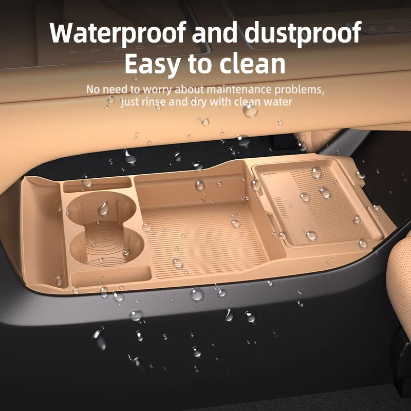 

2025 For WuLing Cortez DARION Center Console Below Storage Box Central Control Organizer Mat Car Interior Silicone