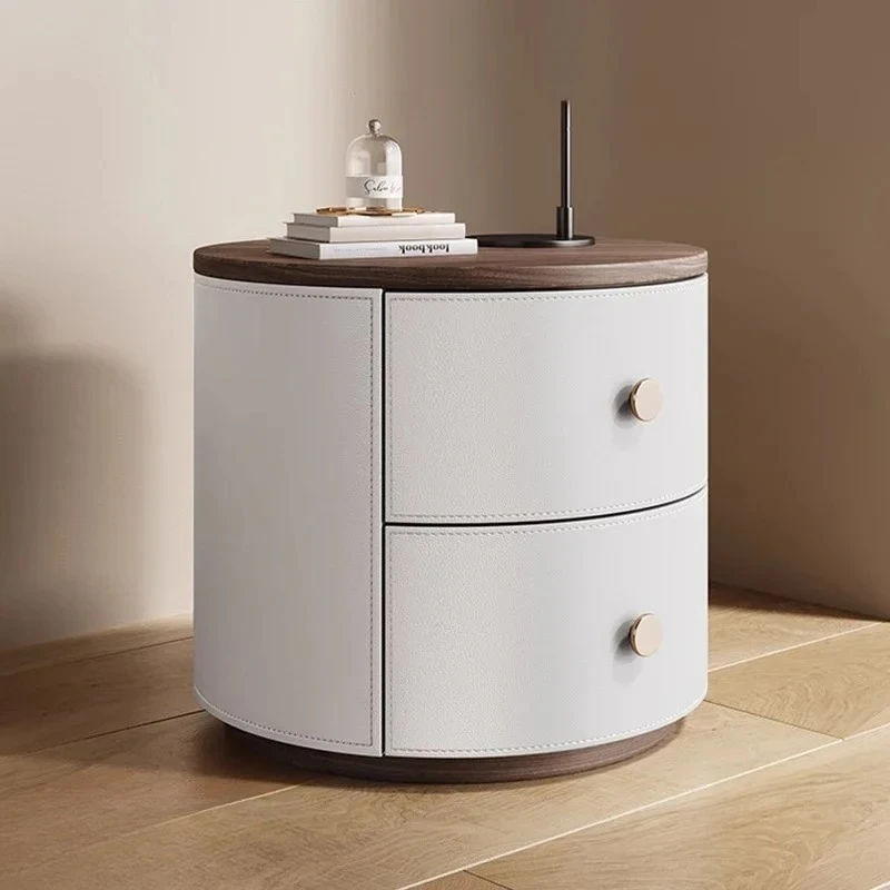 Fashion Luxury Design Bedside Table Trendy Premium Aesthetic Safe Bedside Table Modern Unique Mesa De Cabeceira Unique Furniture