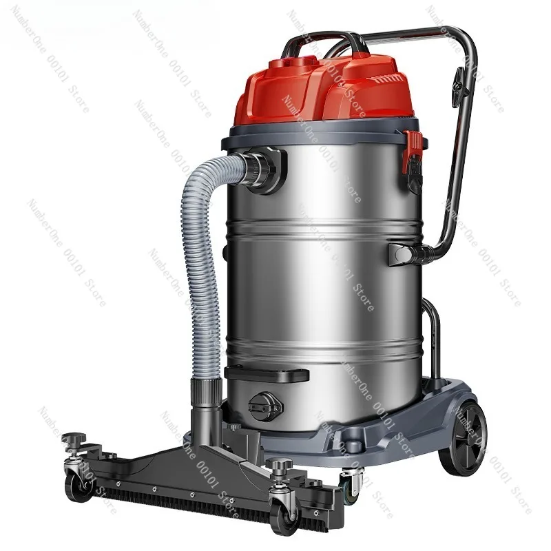 Commercial High-Power Vacuum Cleaner for Factories and Workshops, Large-Suction Dust Removal System for Industrial Use