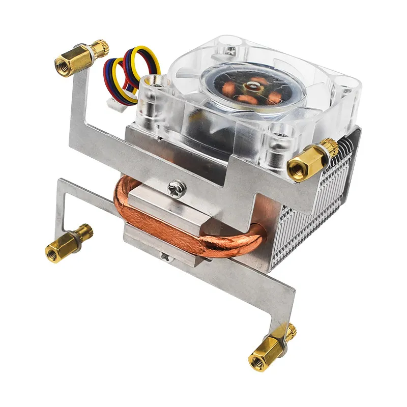 Woli Raspberry Pi 5 tower radiator Raspberry Pi 5B RGB cooling fan ice tower ICE Tower
