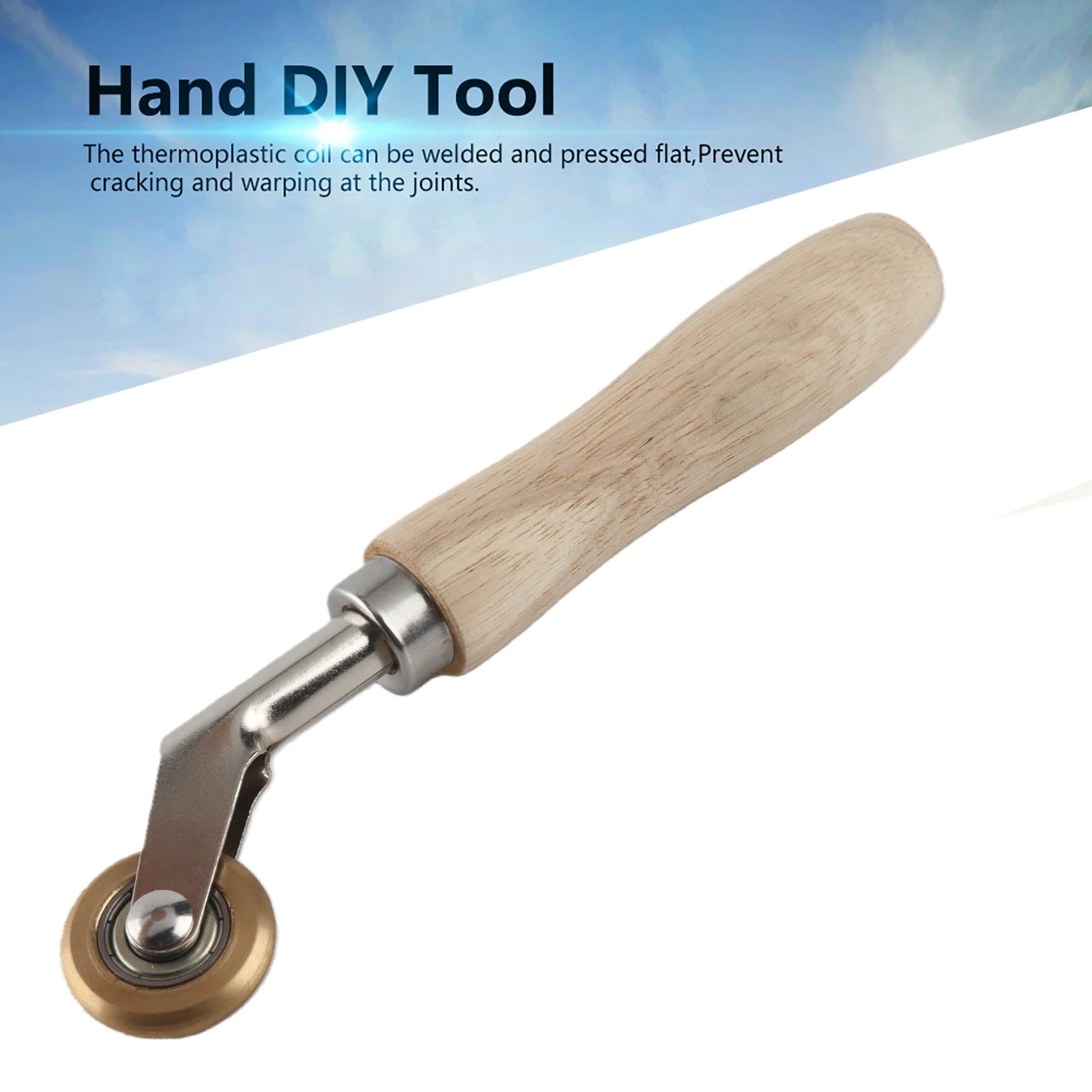 Welding Handheld Roller Waterproof Membrane Material Corner Seam Brass Press Wheel Hand Press Tool