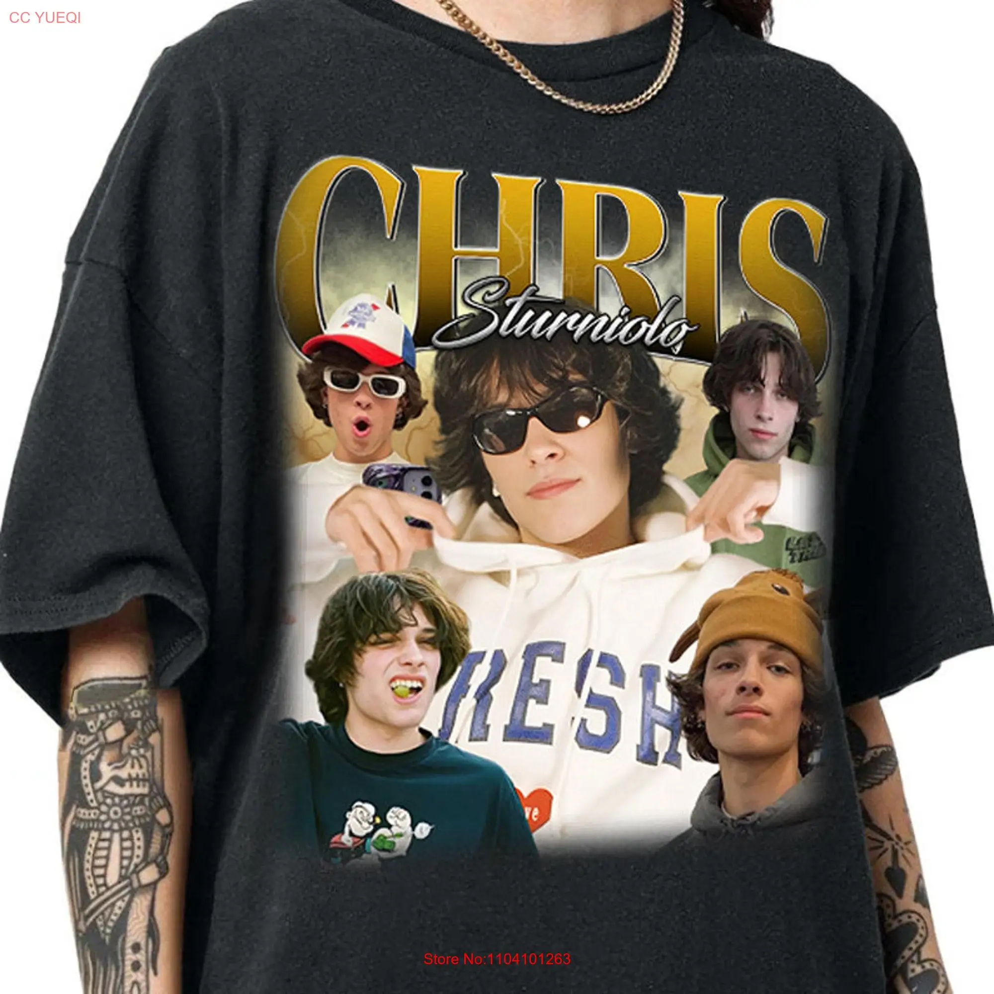 Limited Christopher Sturniolo Vintage T Shirt Nick Matt Chris Classic Retro SweaT For Man And Women