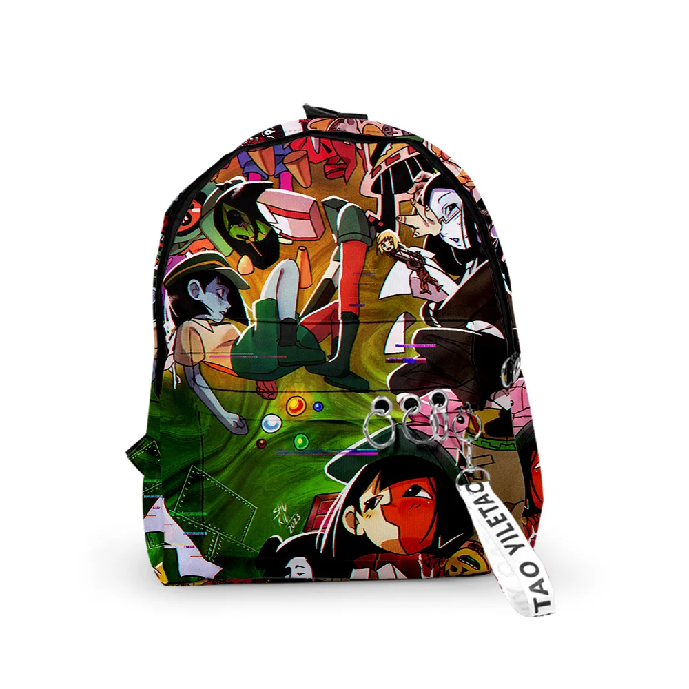 

Trendy Popular ENA Dream BBQ Backpack Boys/Girls pupil School Bags 3D Print Keychains Oxford Waterproof Cute Small Backpacks