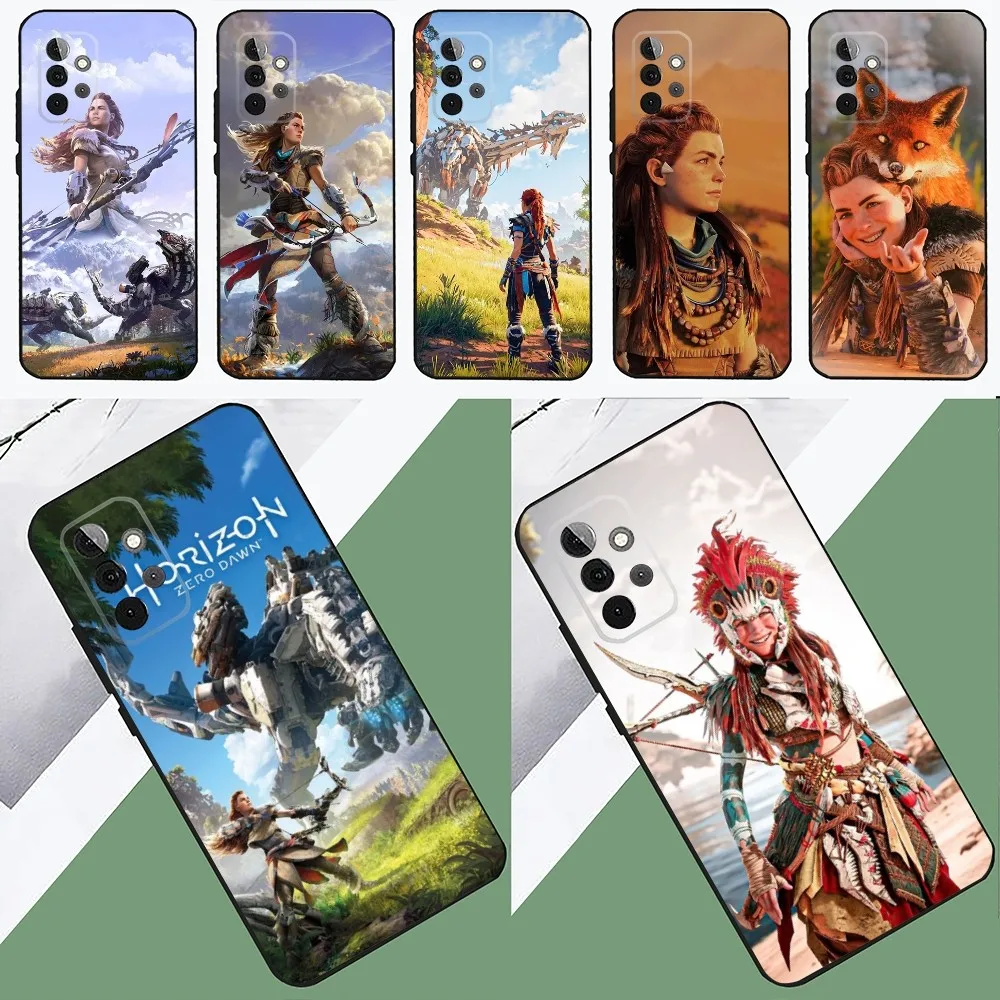 H-Horizon Zero Dawn Aloy   Phone Case For SamsungS24,23,22,21,S20 ,Pro10,S30Plus,S9,20lite Ultra Black Cover