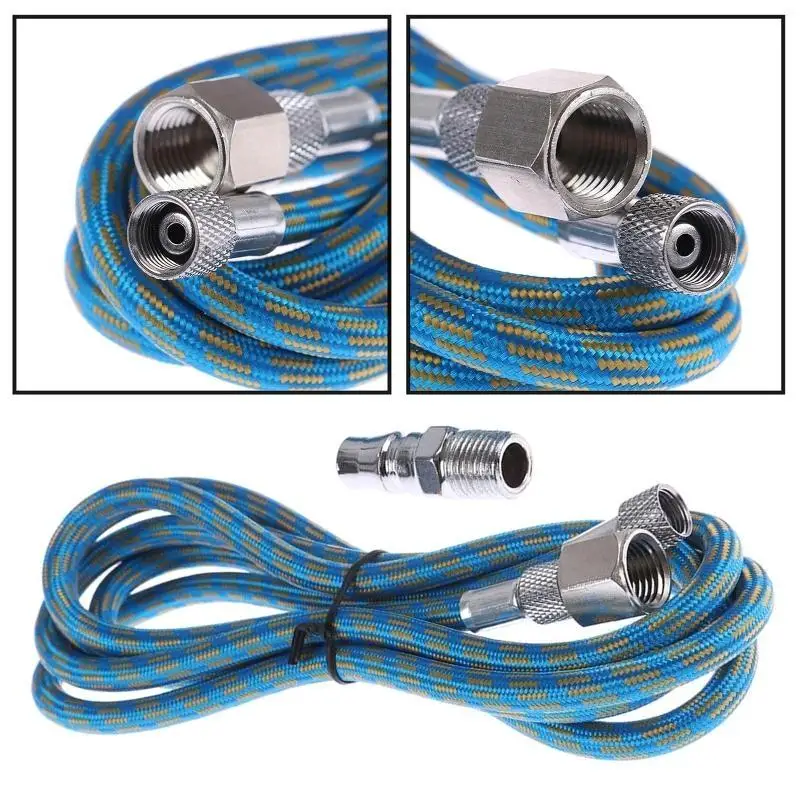 

652F Аэрография Плетеная аэрография воздушного шланга Адаптер Адаптер Адаптер 1,8 м