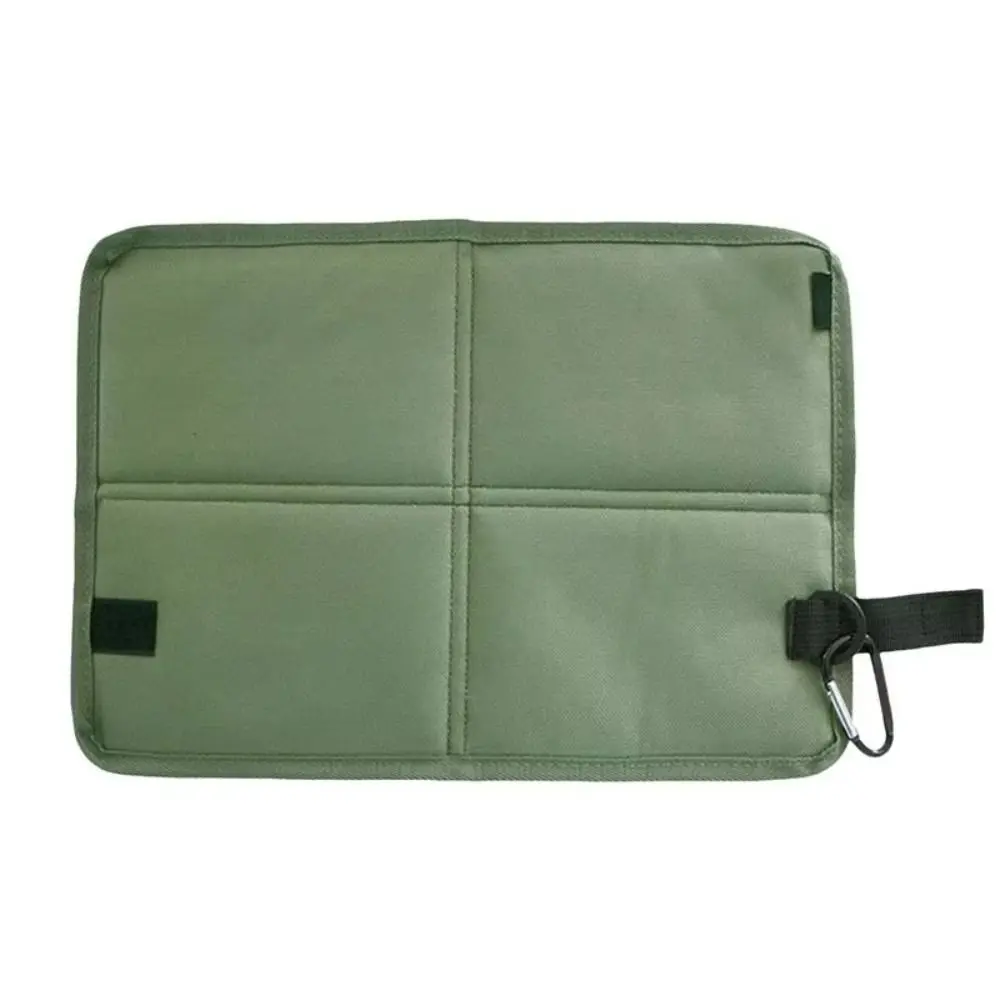 وسادة مقعد متينة قابلة للطي مع حلقة تسلق مقاومة للماء وسادة تخييم محمولة من قماش أكسفورد بتصميم بسيط بساط جلوس قابل للطي #3