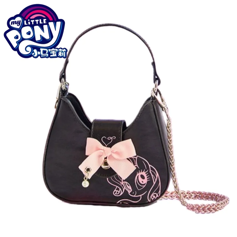 

Новая сумка на цепочке My Little Pony, сумка через плечо с рисунком My Little Pony, повседневная модная сумка через плечо с магнитной пряжкой в стиле аниме
