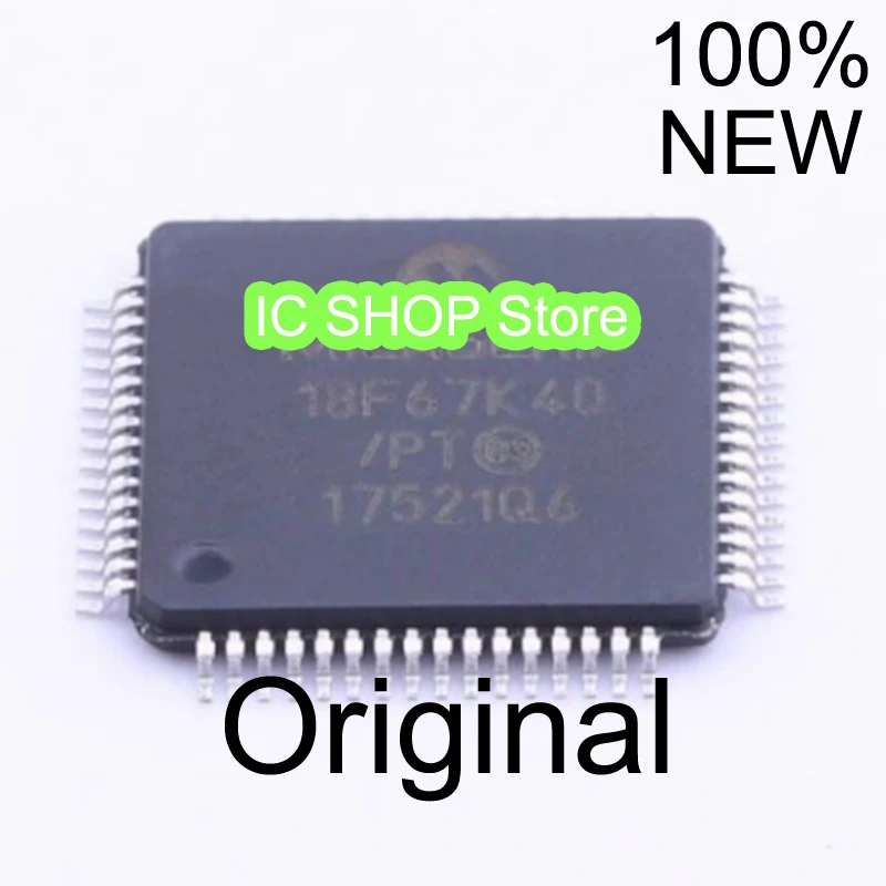

PIC18F67K40-I/PT PIC18F67K40-I LQFP 100% Original Brand New