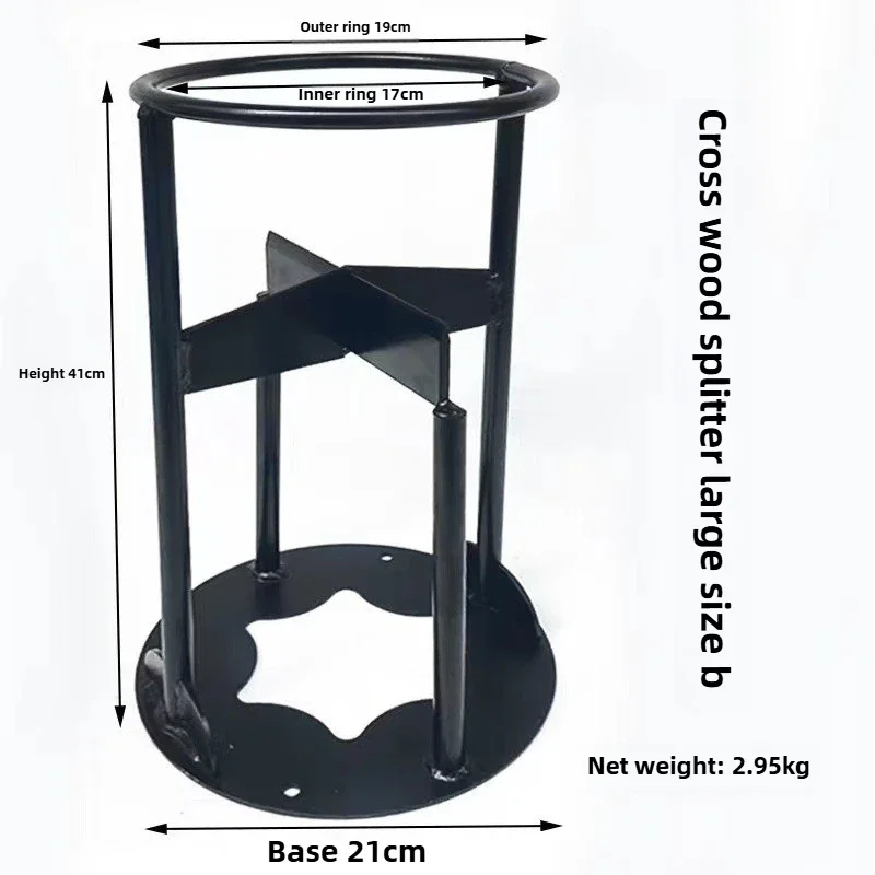 Крестообразный дровокол, экономичный дизайн, многофункциональные уличные дровокол, прочные и долговечные профессиональные инструменты для