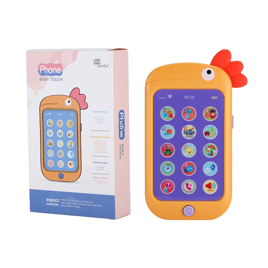 Baby Music Phone Educational Electric Baby Phone Toy Touching Portable Kids Teaching Toy