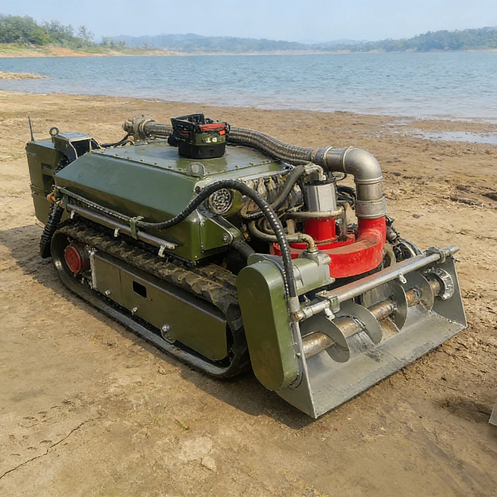 Industrial Sludge Cleaning Robot