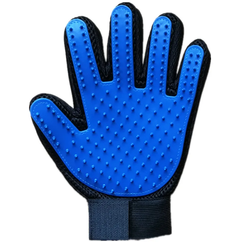 A1 New hot Sell 1PC Cat Hair Remove Gloves Rubber Pet Beauty Cleaning Grooming Effective Massage Dog Combs Floating Brush