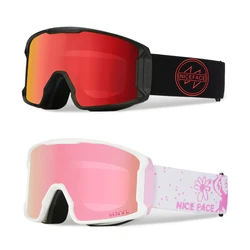 Sport Mountain Man Snowboard Goggles Double Lens Woman Skiing Eyewear Winter Anti-fog Men Ski Glasses Female Motorcycle Mask