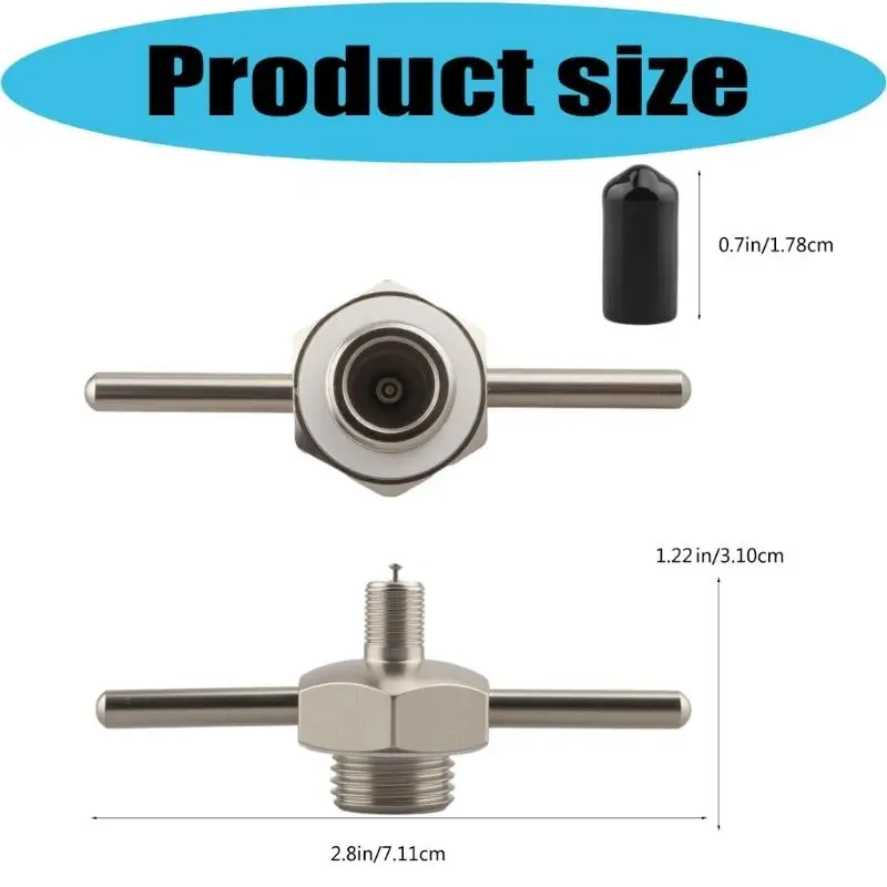 R9UF 2Pcs Leakproof Design Sprayed Bottle Cap With Sealing Gaskets For Misting Generator