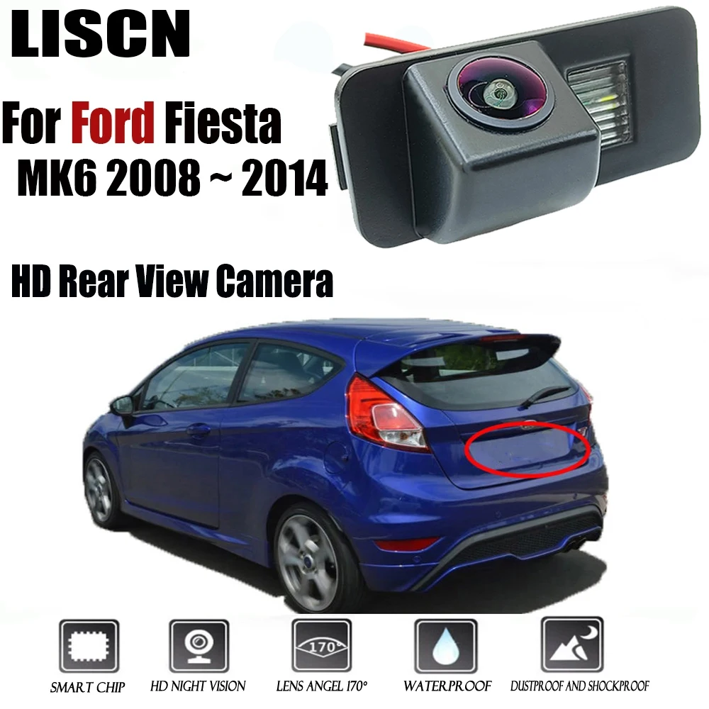 

Для Ford Fiesta MK6 2008 ~ 2014 автомобильная камера заднего вида заднего вида резервная парковочная камера/интегрированное высокое качество