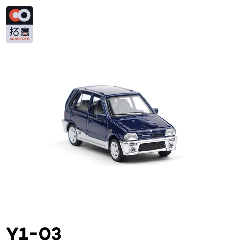 

Xcartoys 1/64 Happy Blue Fashion Gift Alloy Die-casting Car Models Adult Collectibles Decorations Teenage Toys Children's Gifts