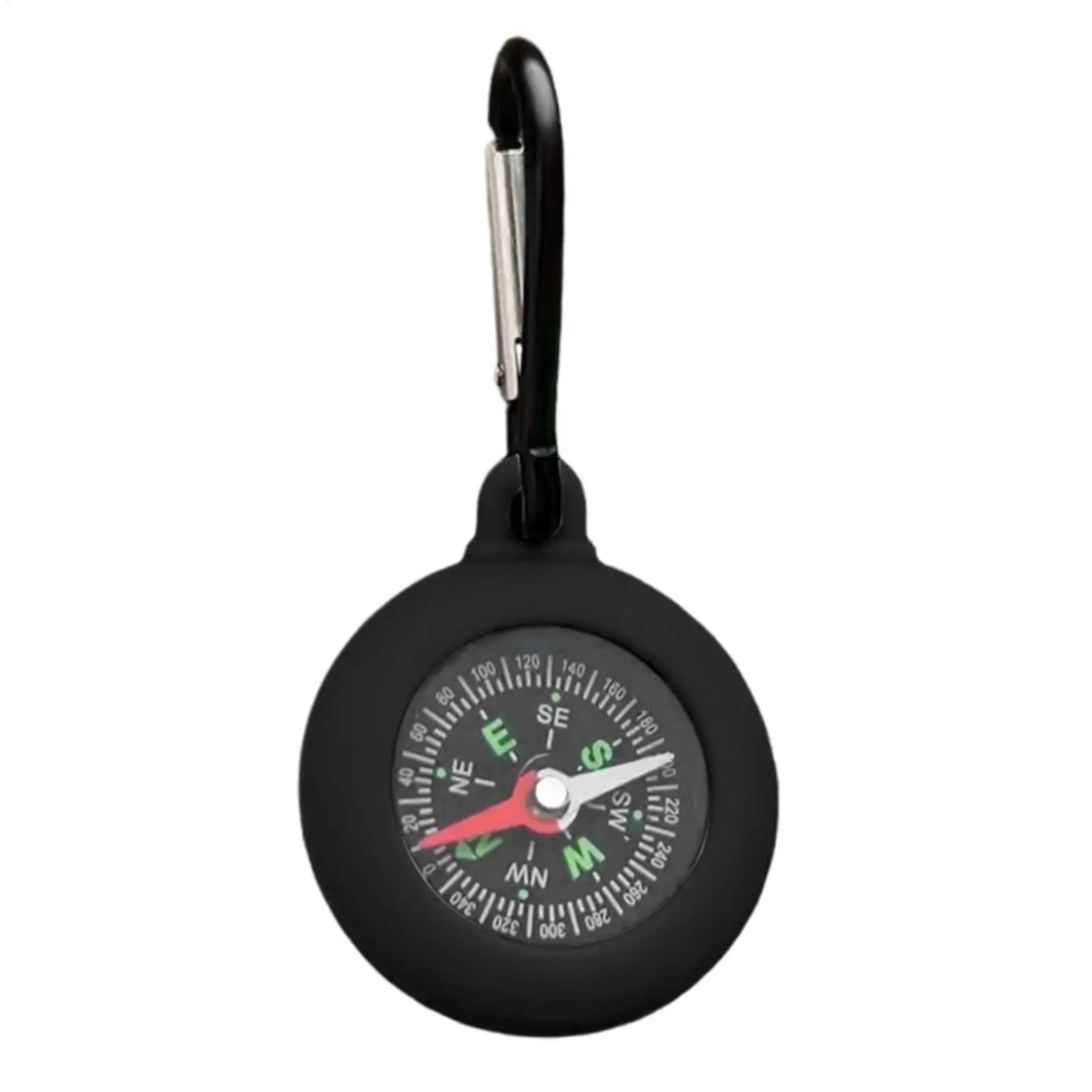 Wanderkompass – Wasserdichtes Peil-Kompaktinstrument Aus ABS/Acryl, Ø 4,5 Cm, 17 G – Mit Klarer Winkelskala, Für Outdoor-Navigation, Bergsteigen, Bootfahren, Camping & Schule